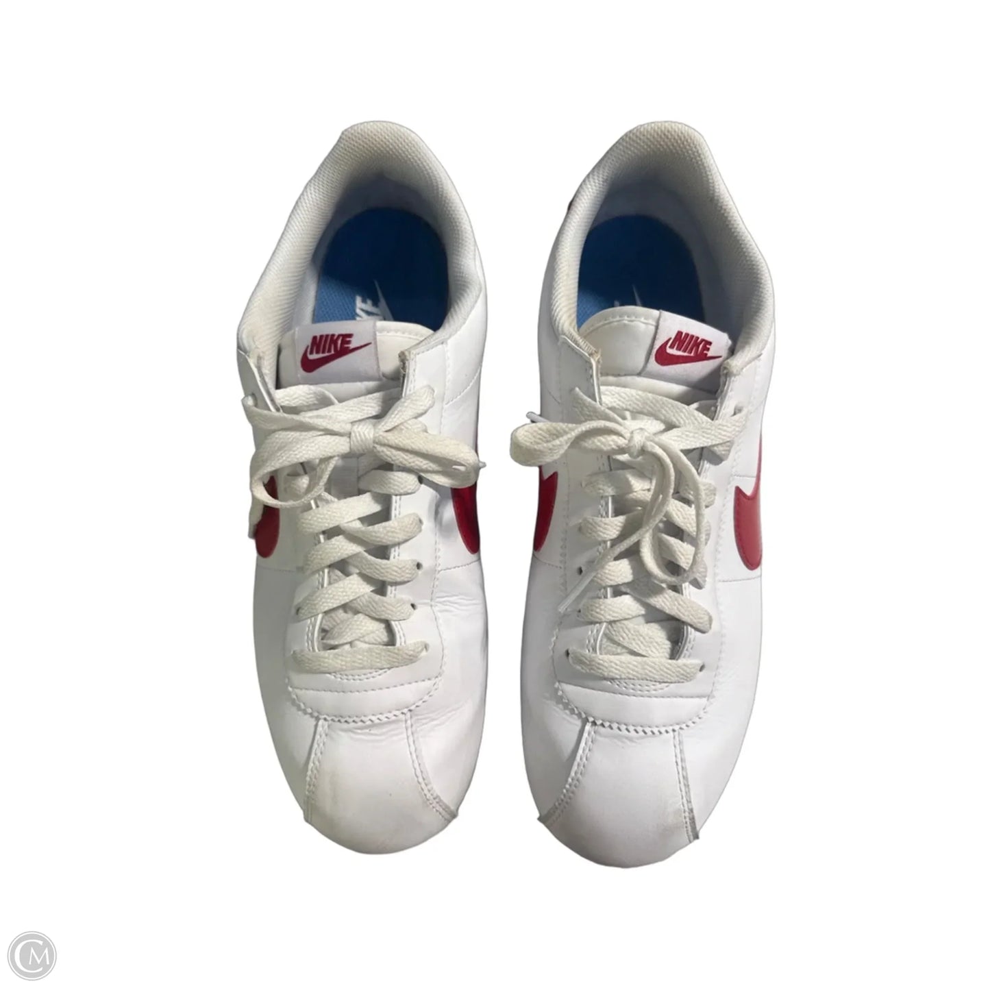 Shoes Sneakers By Nike In Red & White, Size: 10.5