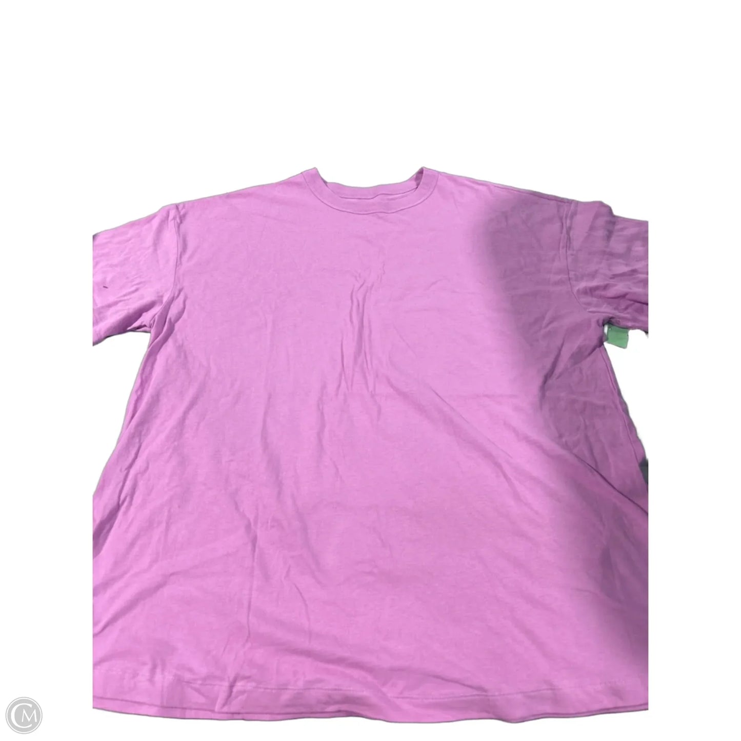 Top Short Sleeve Basic By Old Navy In Purple, Size: Xl