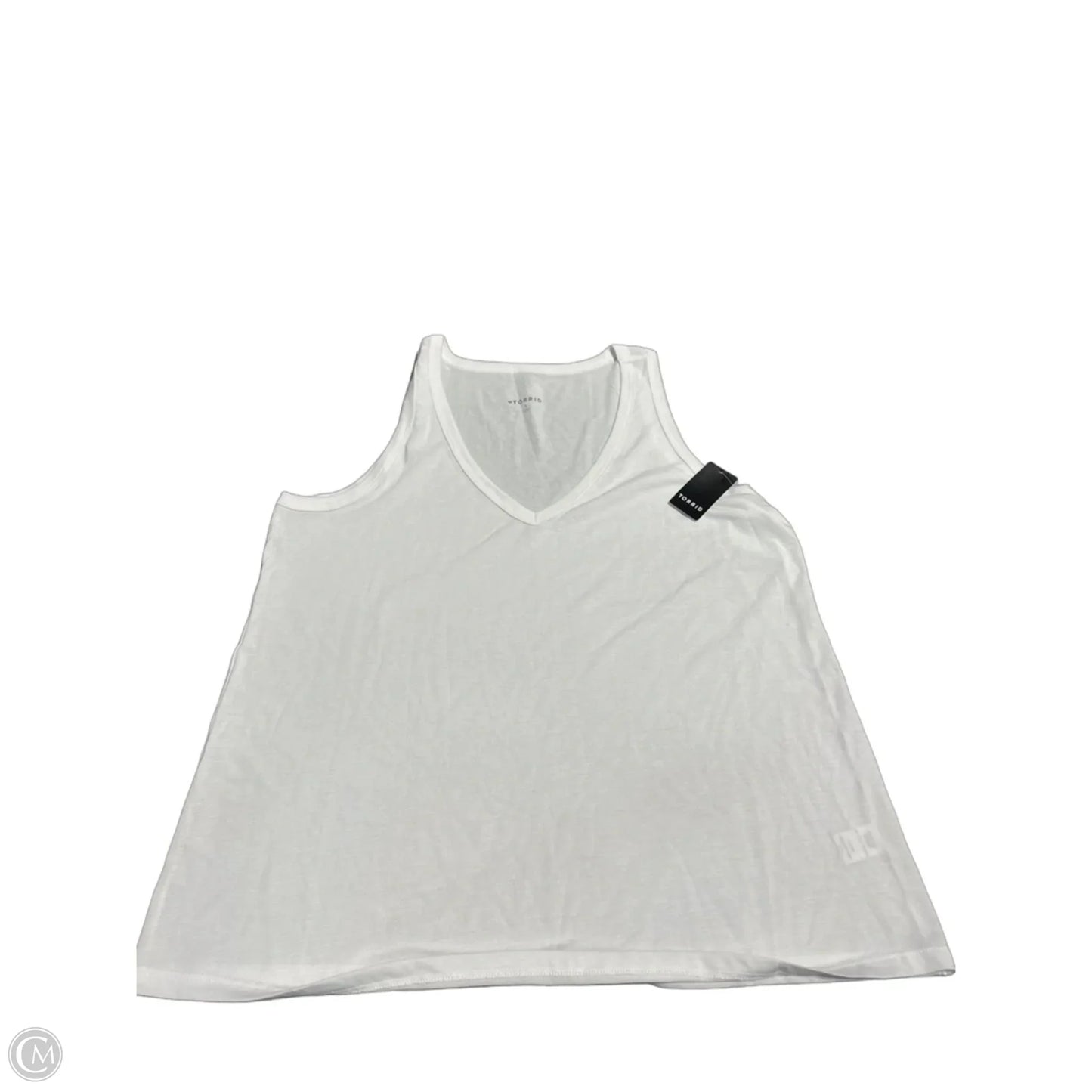 Tank Top By Torrid In White, Size: 1x