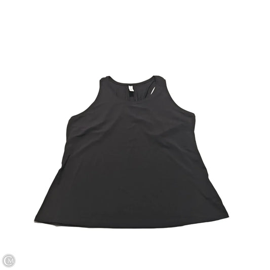 Athletic Tank Top By All In Motion In Black, Size: Xxl