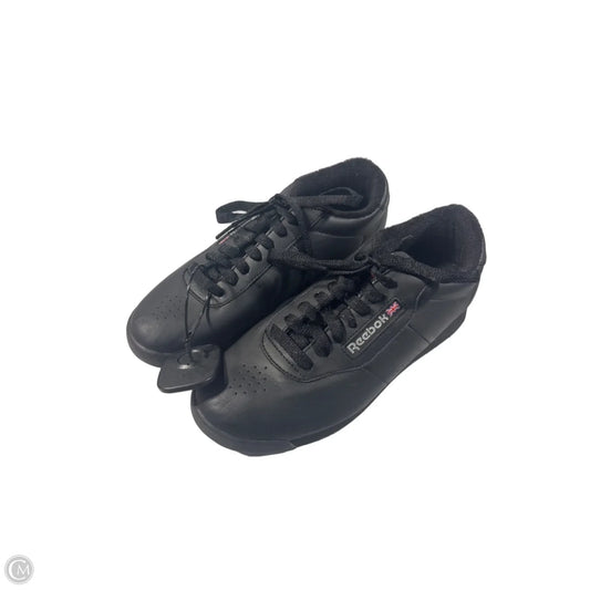 Shoes Sneakers By Reebok In Black, Size: 6.5