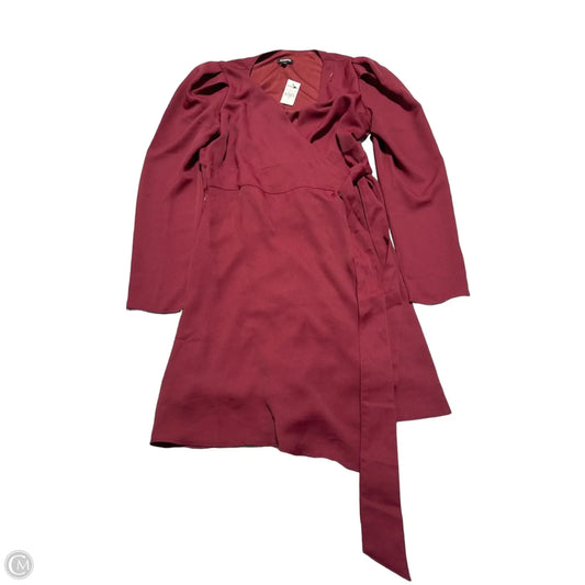 Dress Casual Short By Express In Red, Size: M