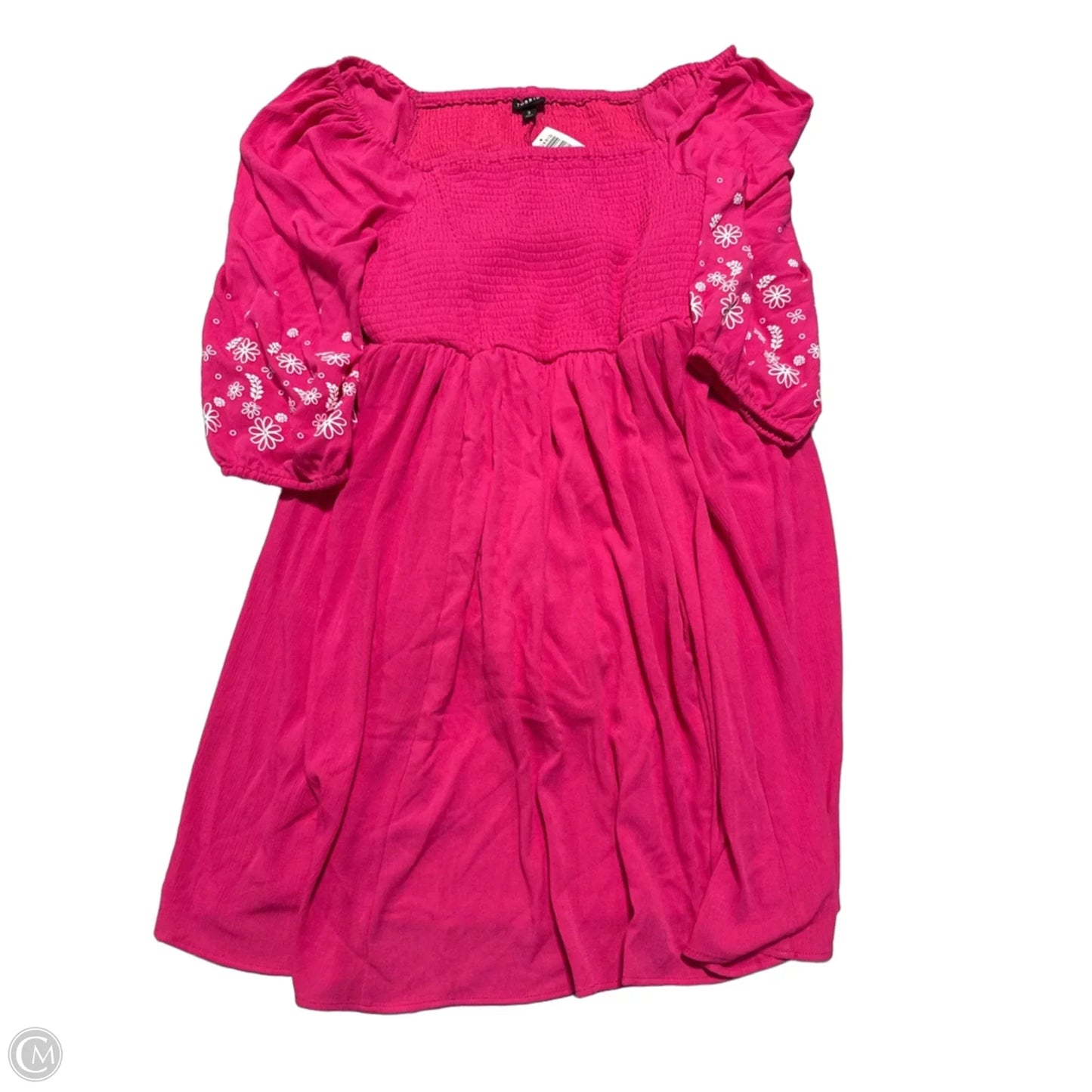 Dress Casual Short By Torrid In Pink, Size: 3x
