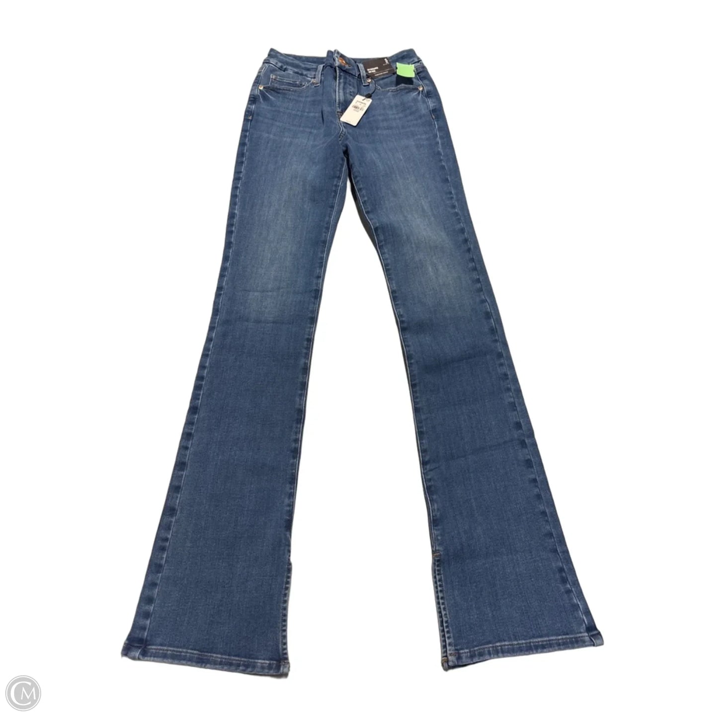 Jeans Boot Cut By Express In Blue, Size: 0