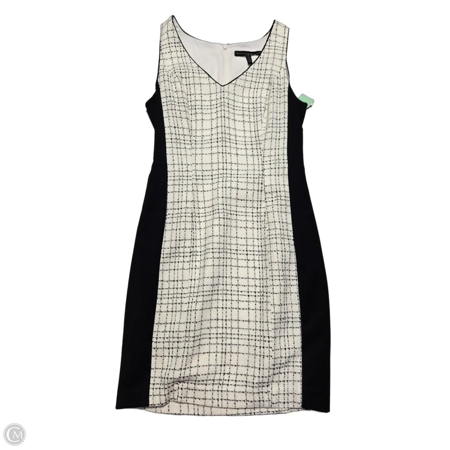 Dress Casual Short By White House Black Market In Black & White, Size: Xs