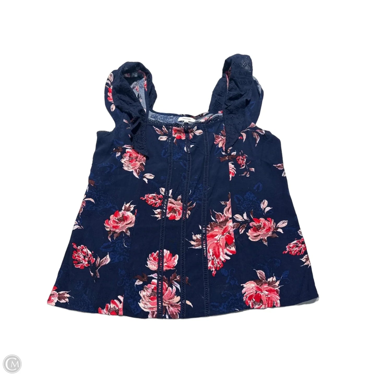 Top Sleeveless By Maurices In Navy, Size: M
