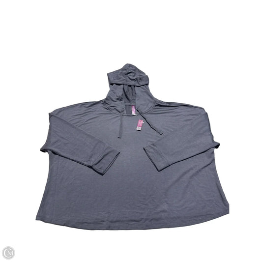 Top 2pc Long Sleeve By Adore In Grey, Size: 3x