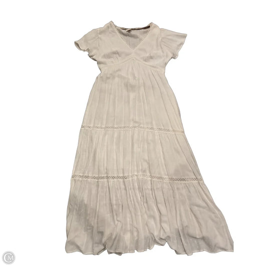 Dress Casual Maxi By Knox Rose In White, Size: L