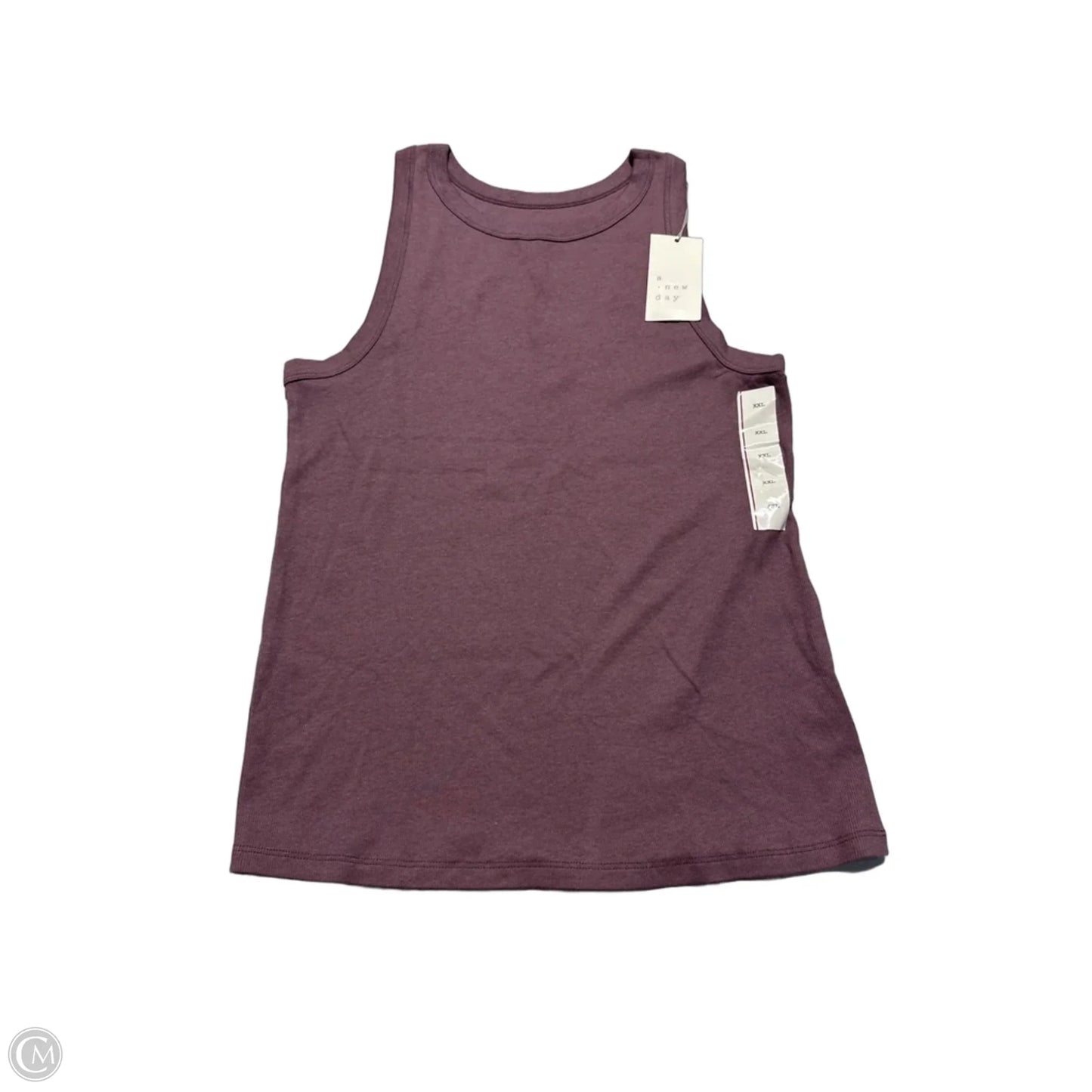 Tank Top By A New Day In Purple, Size: Xxl