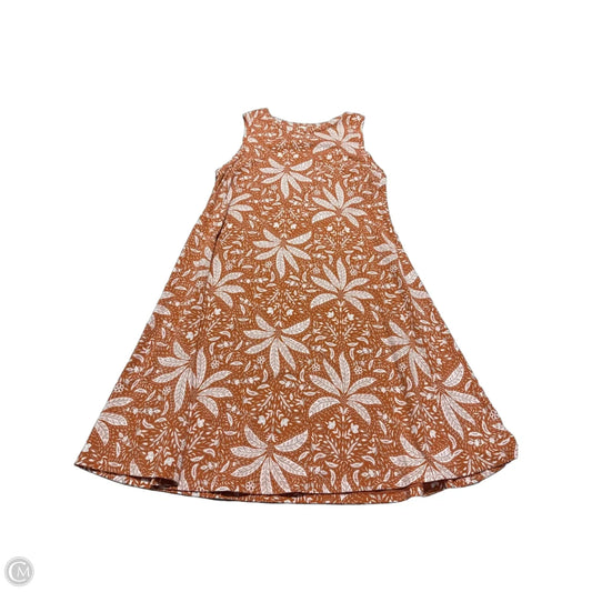 Dress Casual Short By Loft In Orange, Size: M