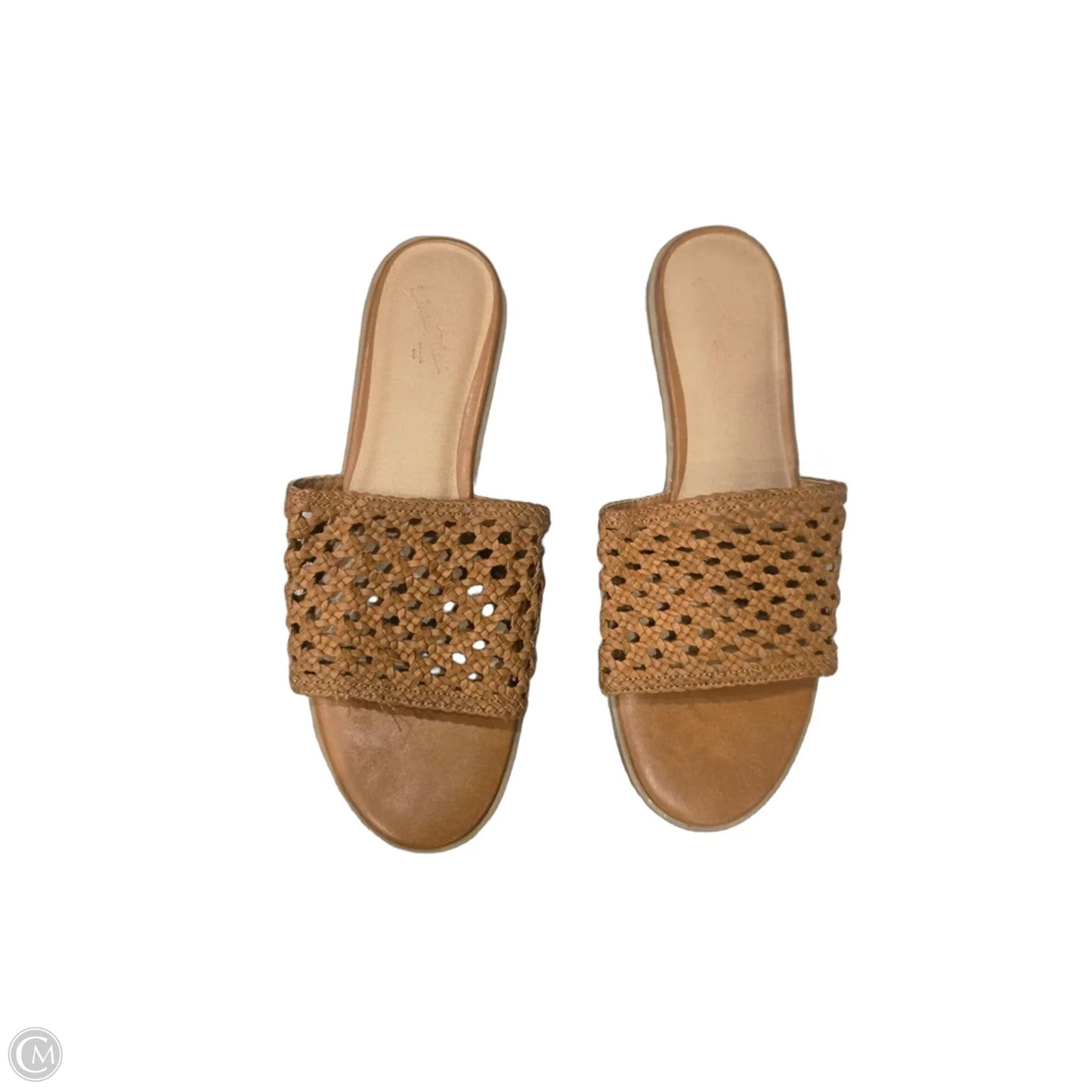 Sandals Flats By Universal Thread In Brown, Size: 8