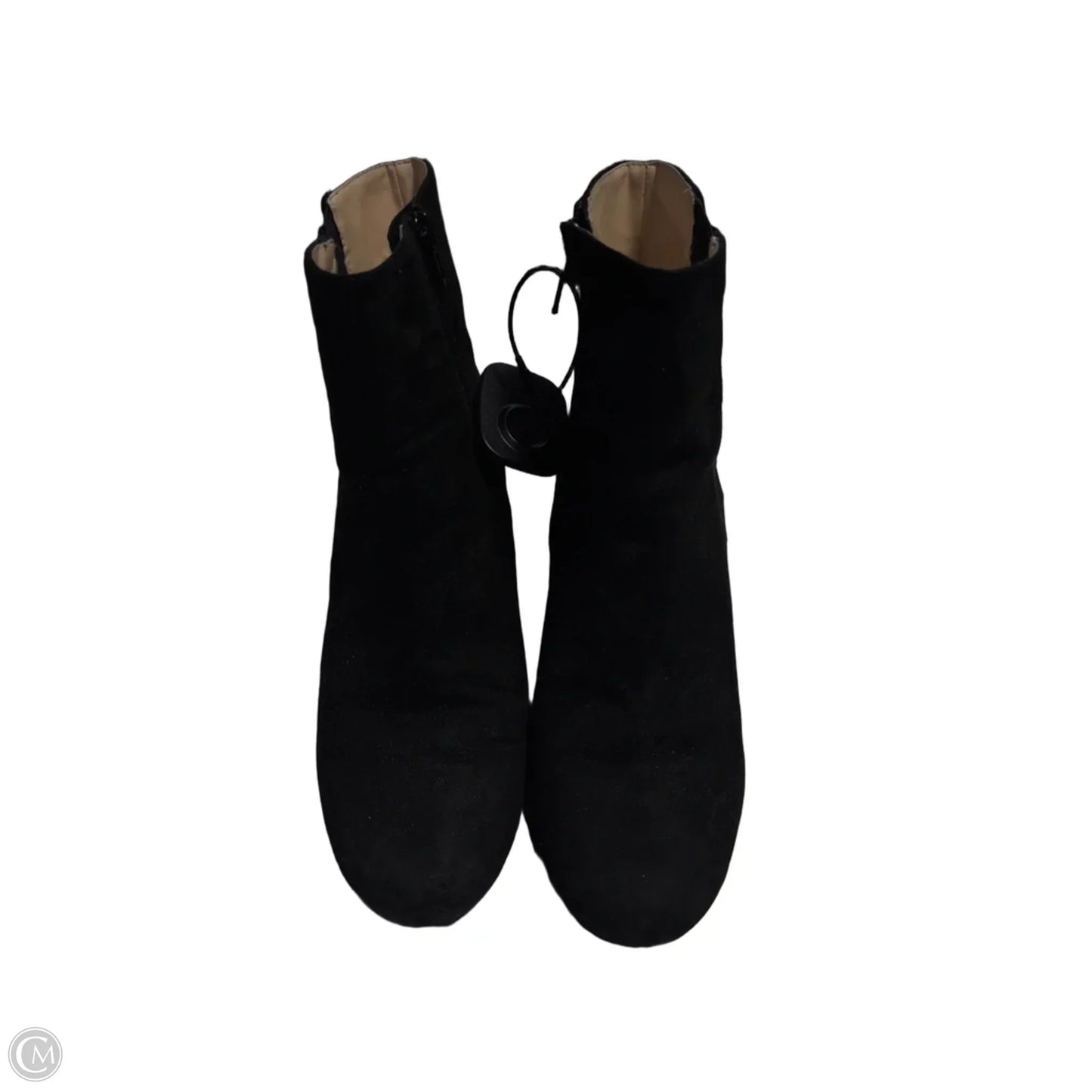 Boots Ankle Flats By Nine West In Black, Size: 8