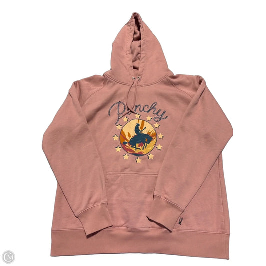 Sweatshirt Hoodie By Cmc In Pink, Size: Xxl