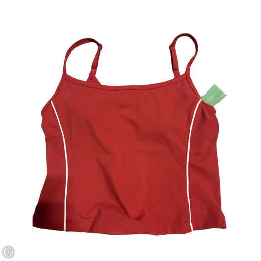 Athletic Tank Top By Flx In Red, Size: M