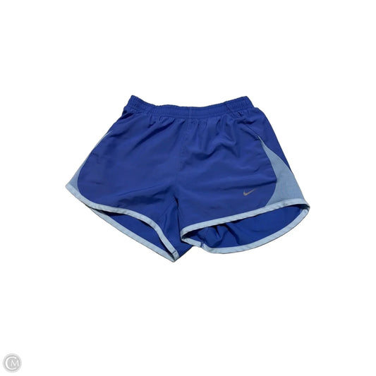 Athletic Shorts By Nike In Blue, Size: S