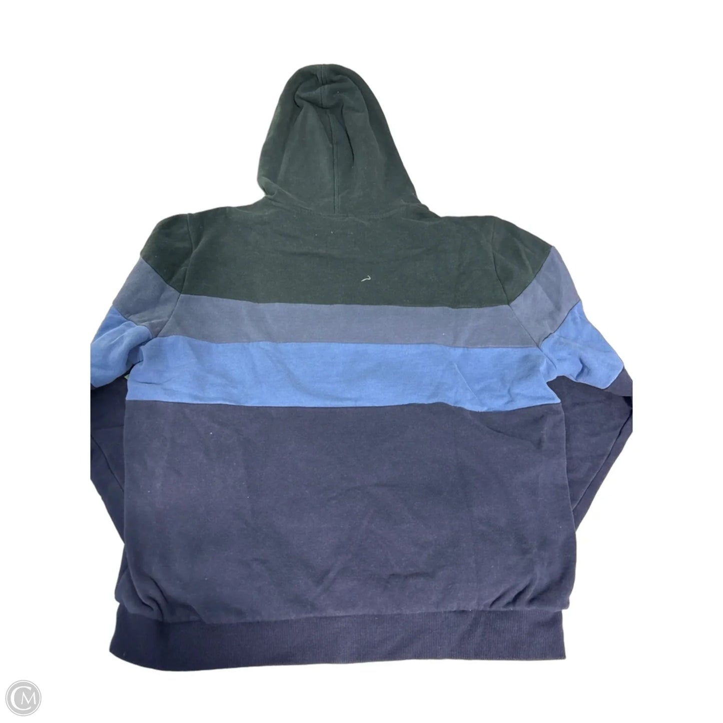Sweatshirt Hoodie By Marine Layer In Blue & Green, Size: L