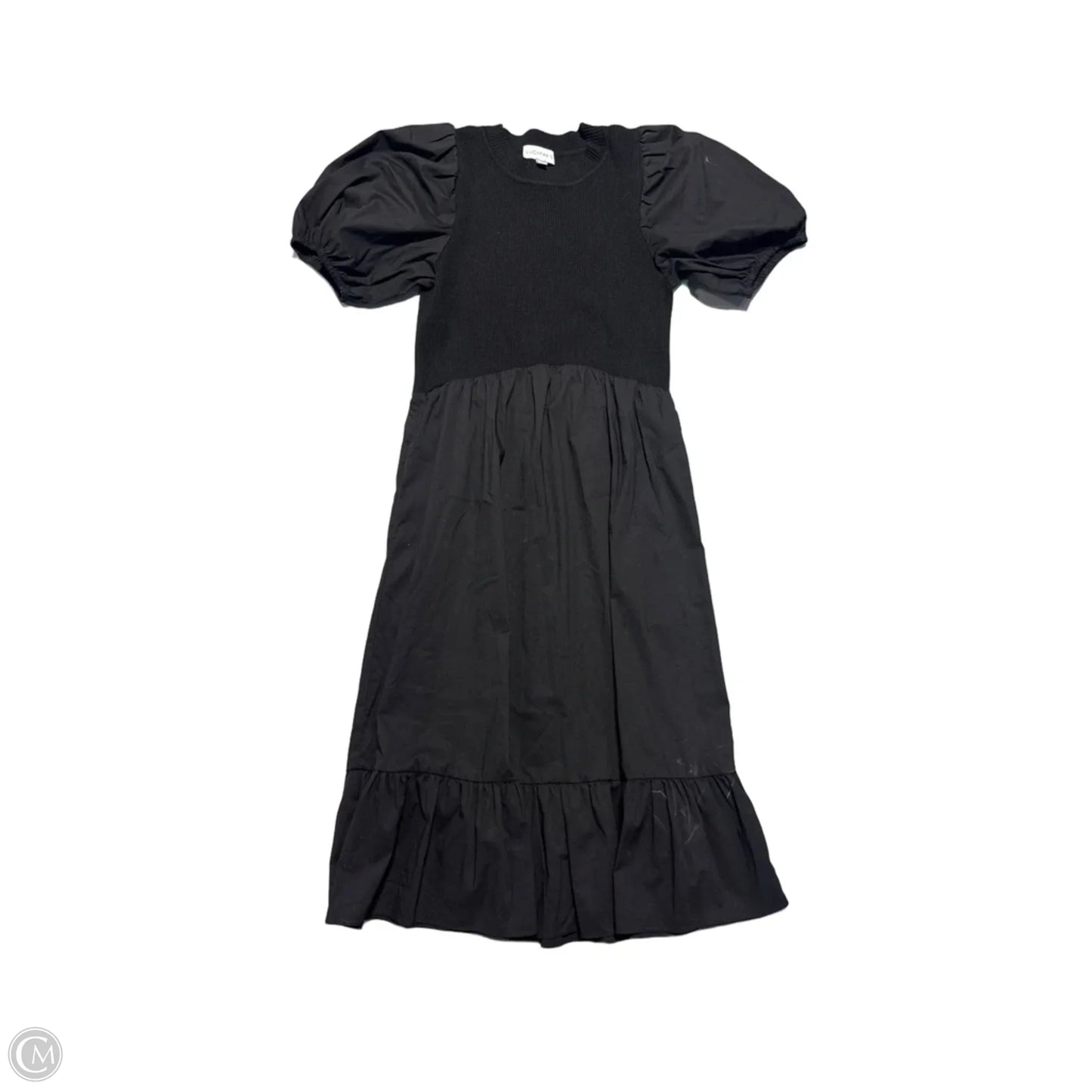 Dress Casual Midi By Lucy Paris In Black, Size: M