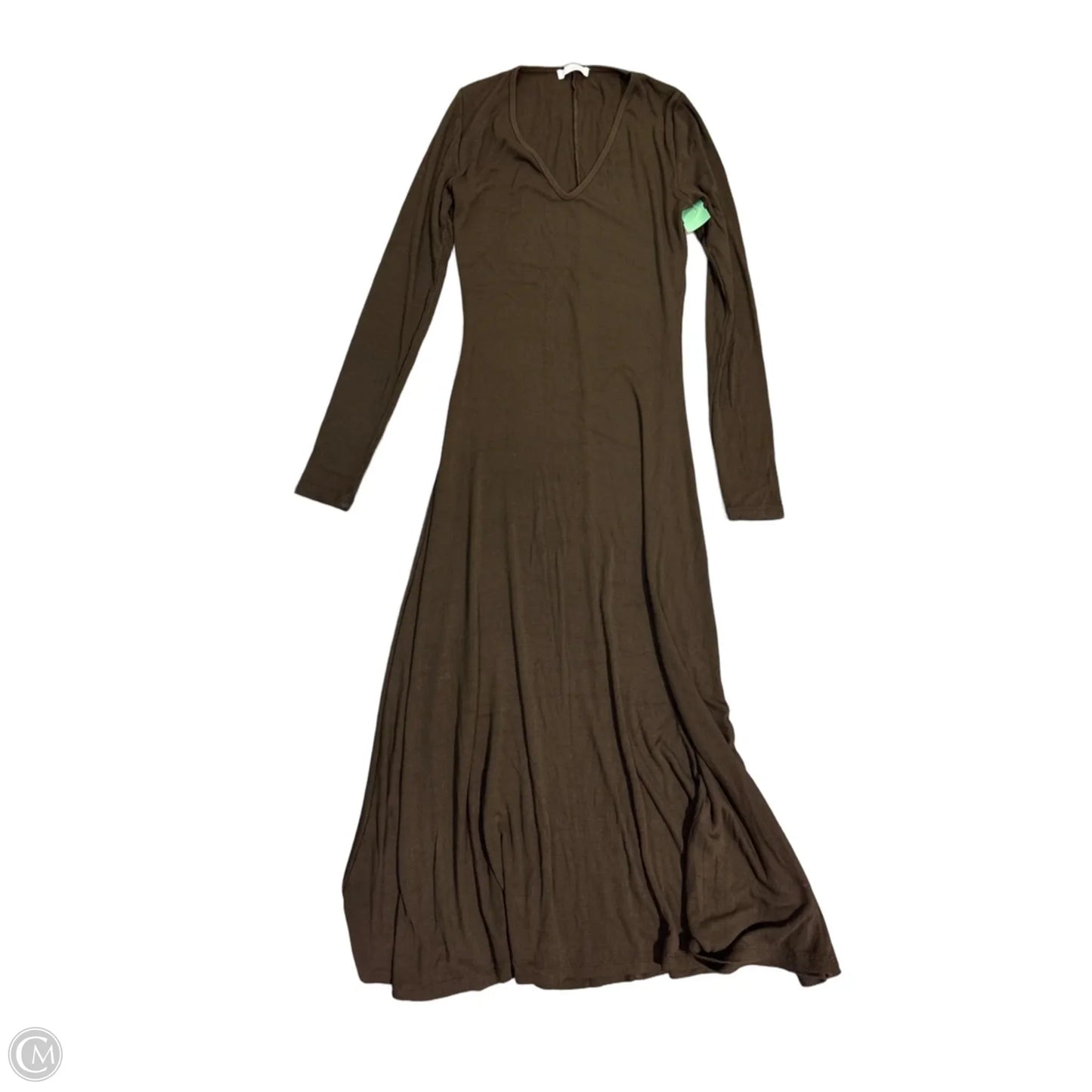 Dress Casual Maxi By Zara In Brown, Size: M