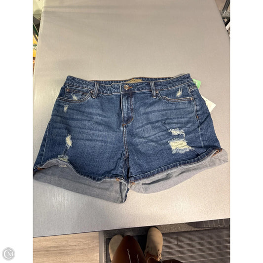 Shorts By Joes Jeans In Blue Denim, Size: 14