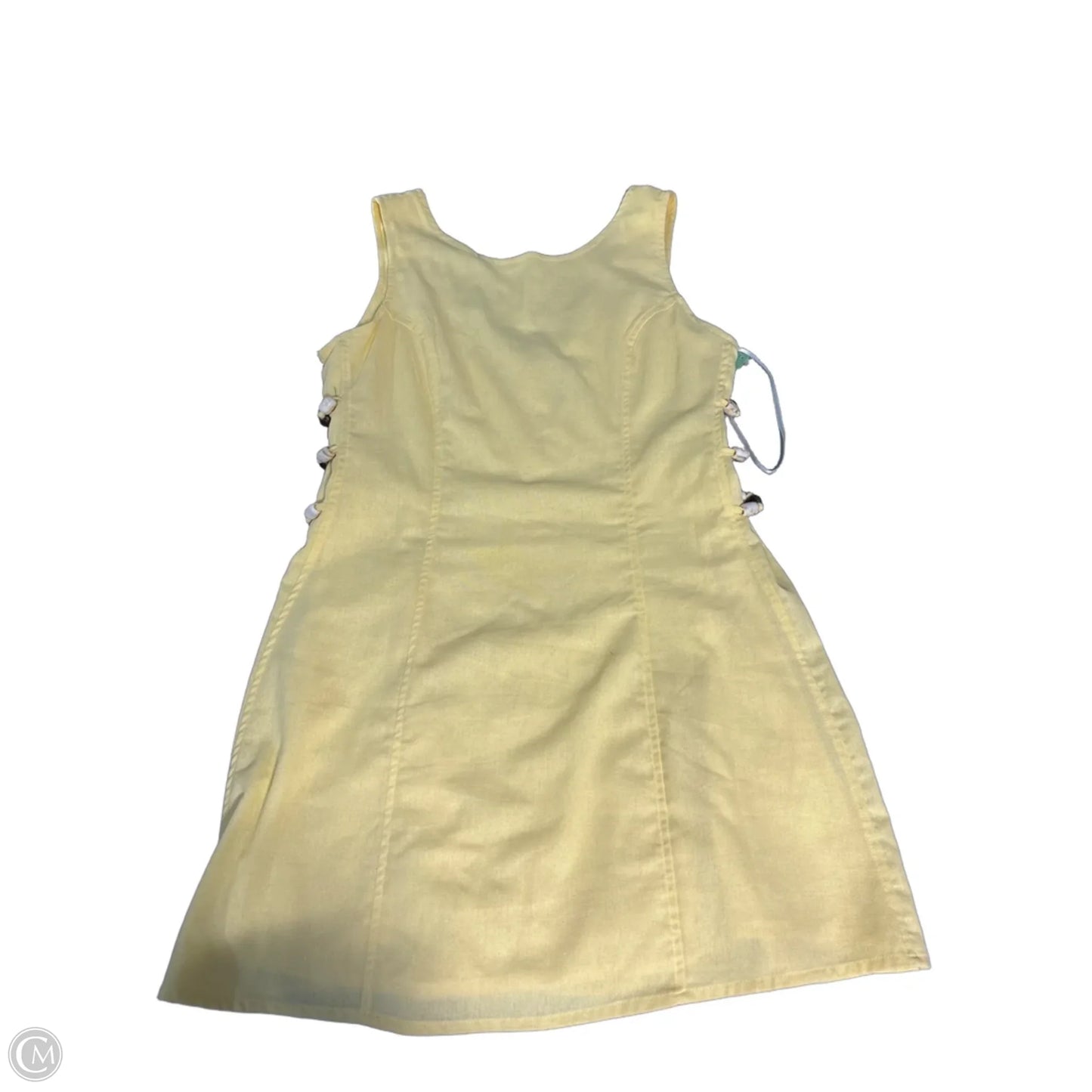 Dress Casual Short By Cmc In Yellow, Size: Xl