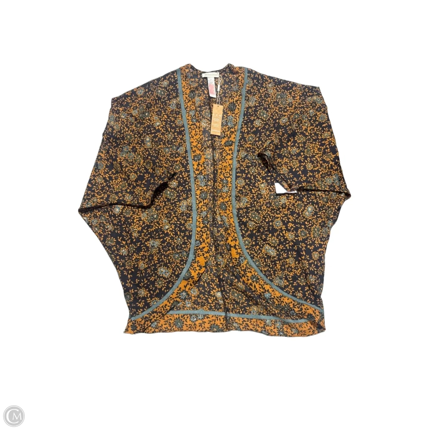 Shawl By Cme In Brown, Size: M