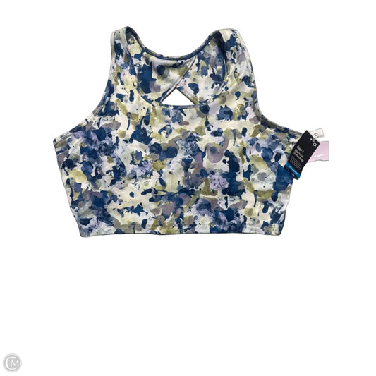 Athletic Tank Top By Gapfit In Blue & Green, Size: L