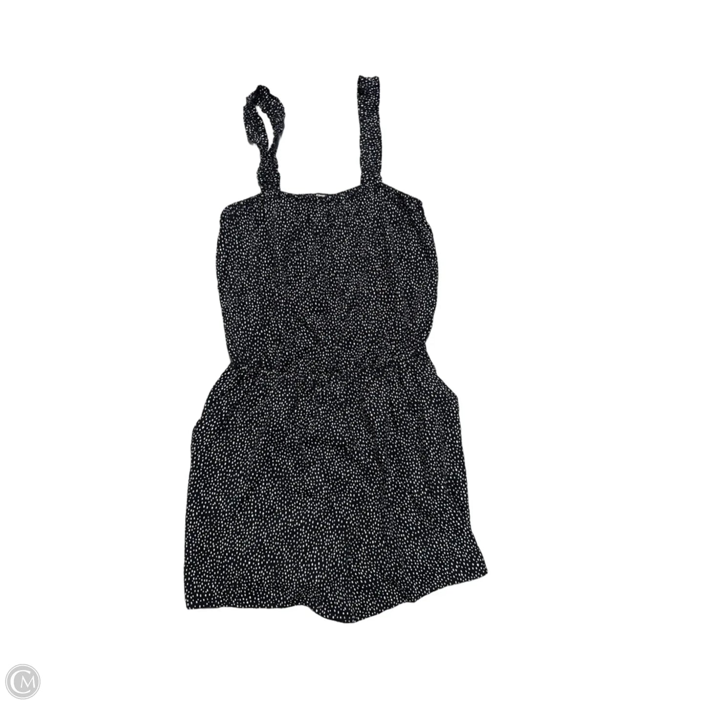 Romper By Express In Black & White, Size: S