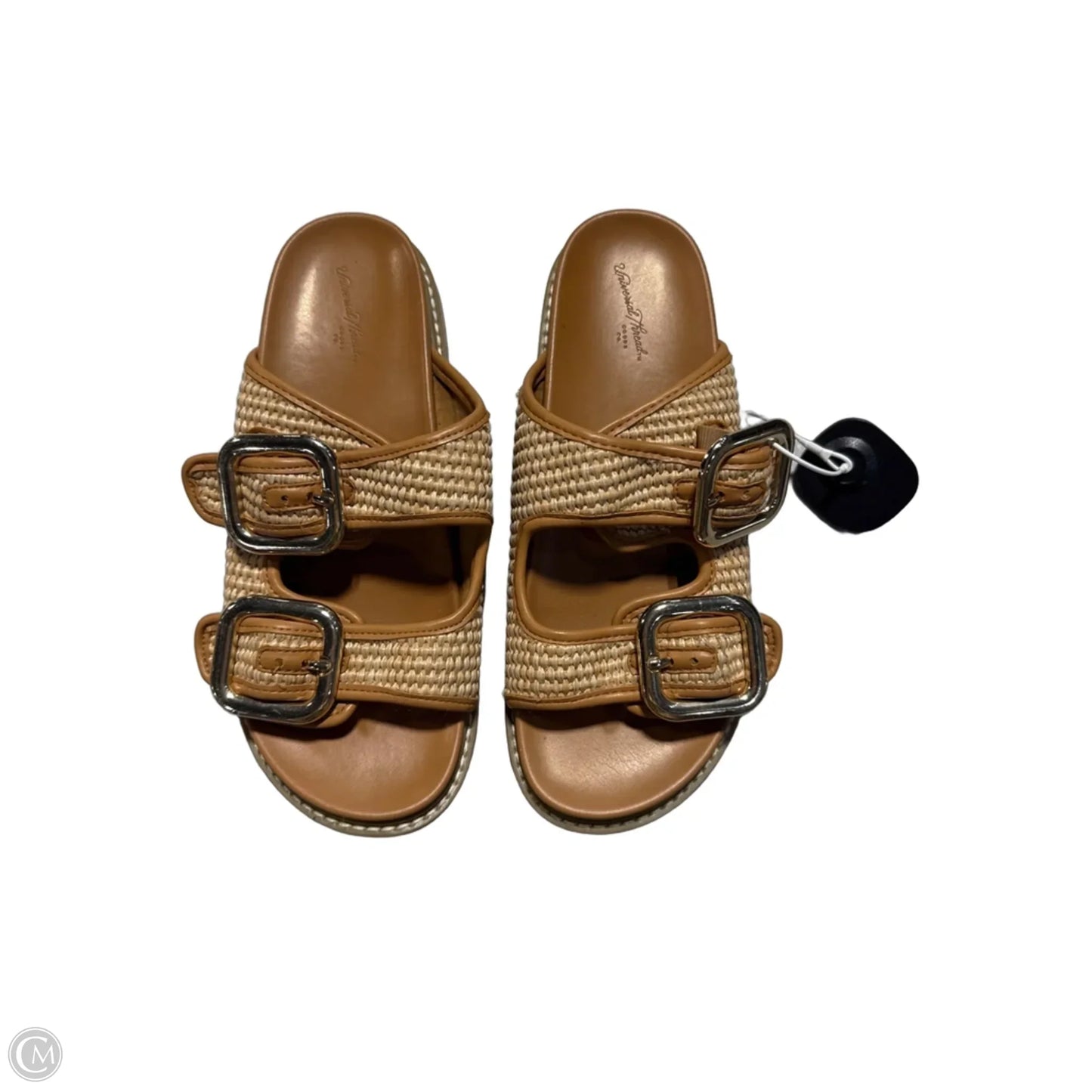 Sandals Flats By Universal Thread In Tan, Size: 7.5