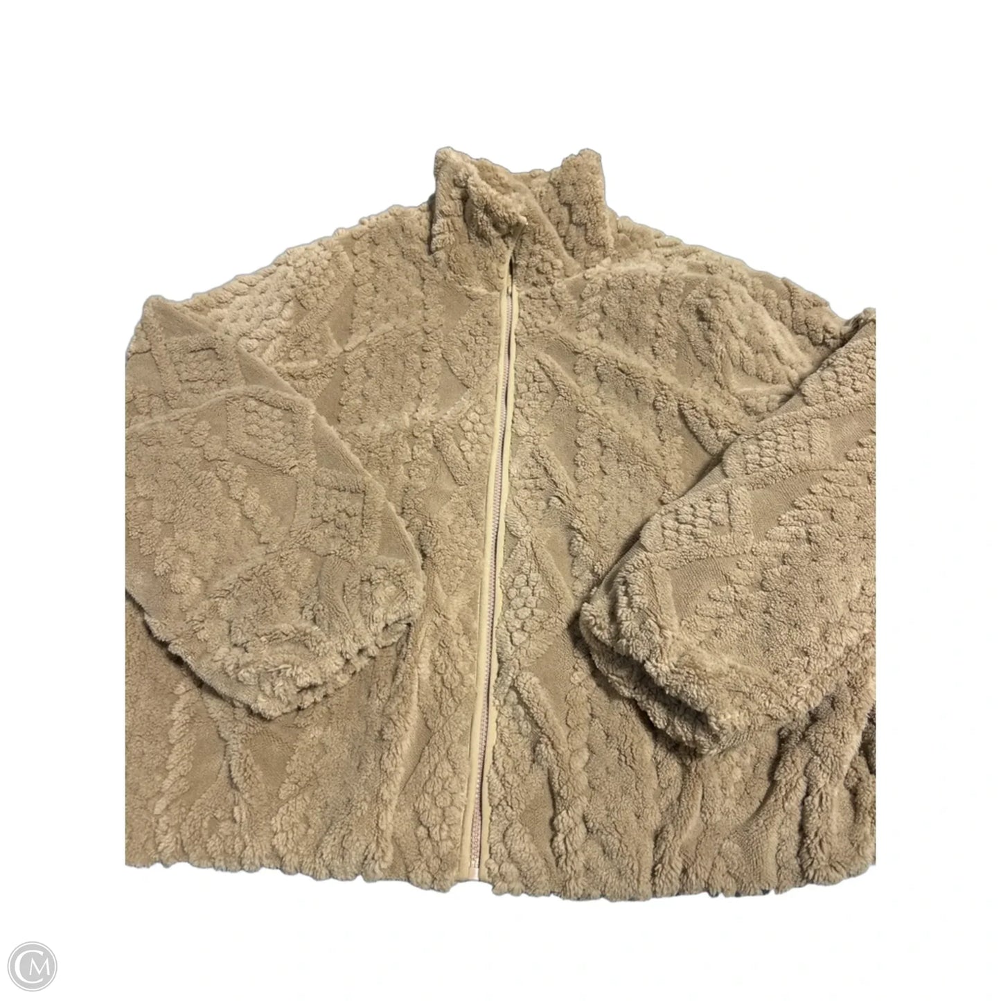 Jacket Fleece By All In Motion In Tan, Size: Xl