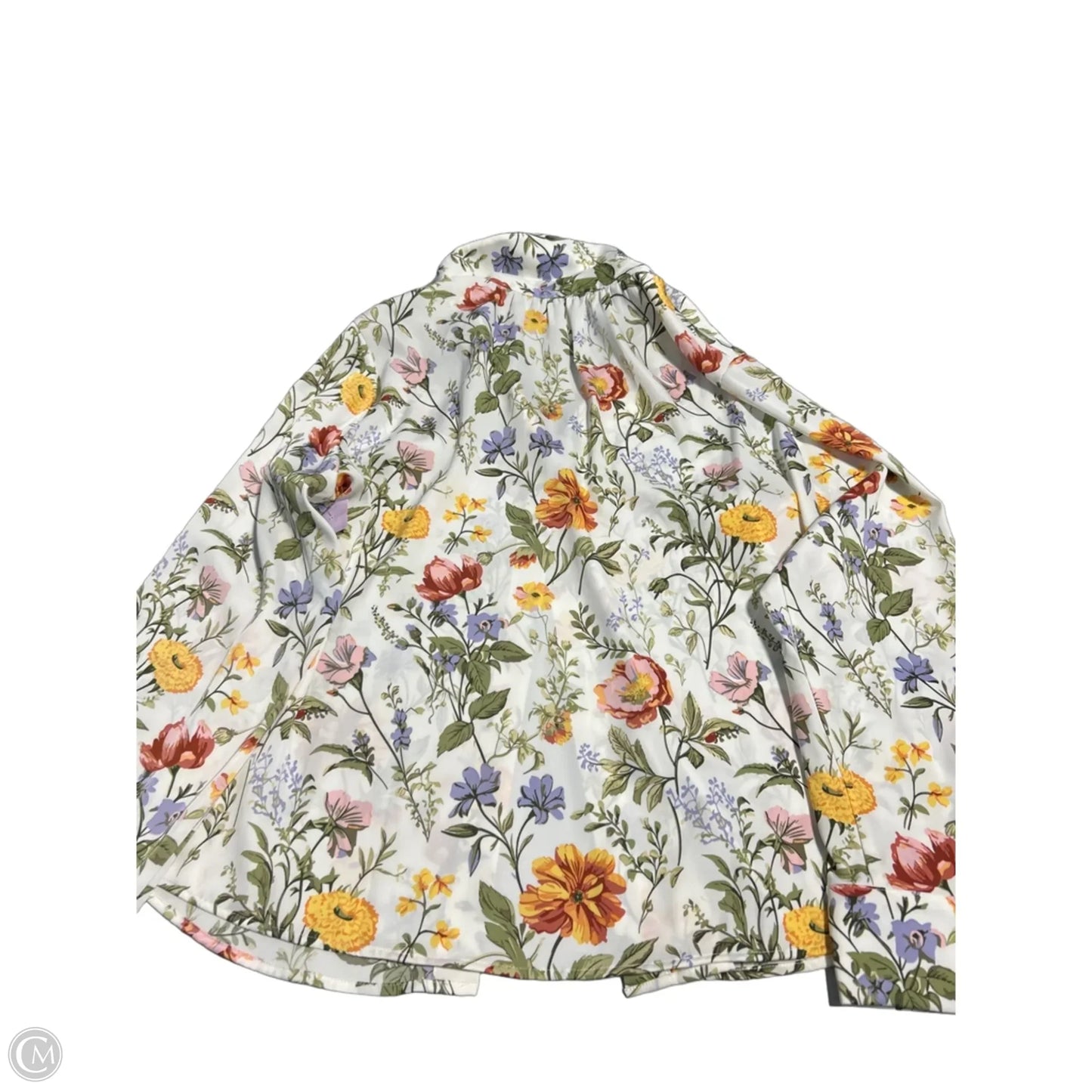 Top Long Sleeve By Joie In Floral Print, Size: L