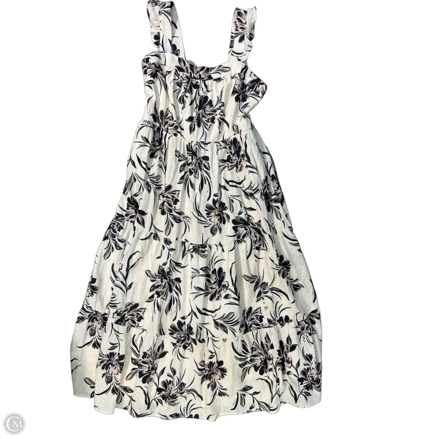 Dress Casual Maxi By Torrid In Black & Tan, Size: 1x