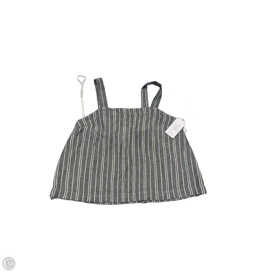 Tank Top By Time And Tru In Grey & White, Size: Xxl