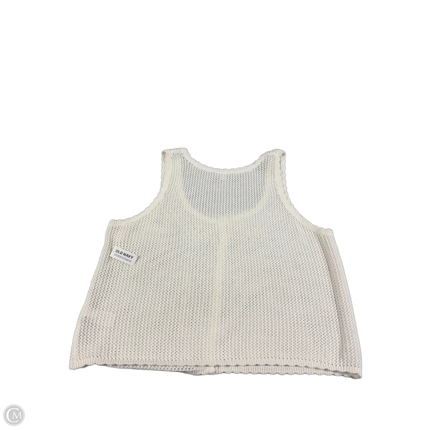 Tank Top By Old Navy In White, Size: Xxl