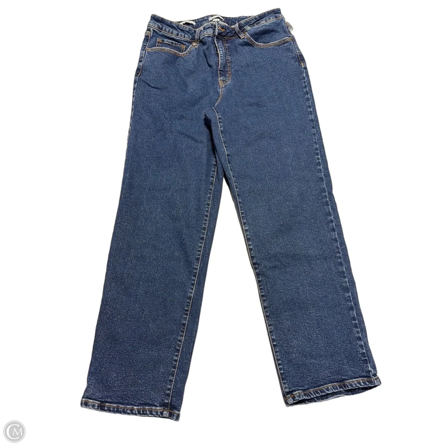 Jeans Wide Leg By Ava & Viv In Blue Denim, Size: 16