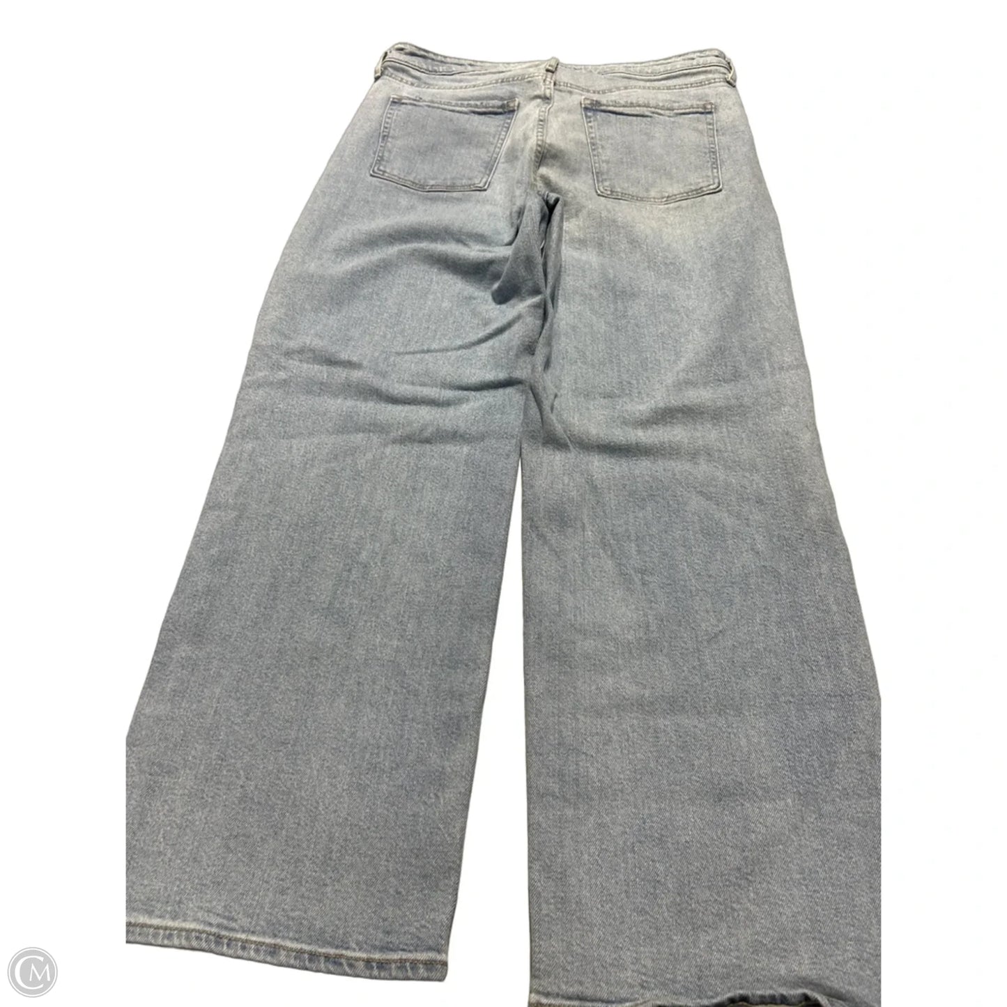 Jeans Wide Leg By Old Navy In Blue Denim, Size: 14