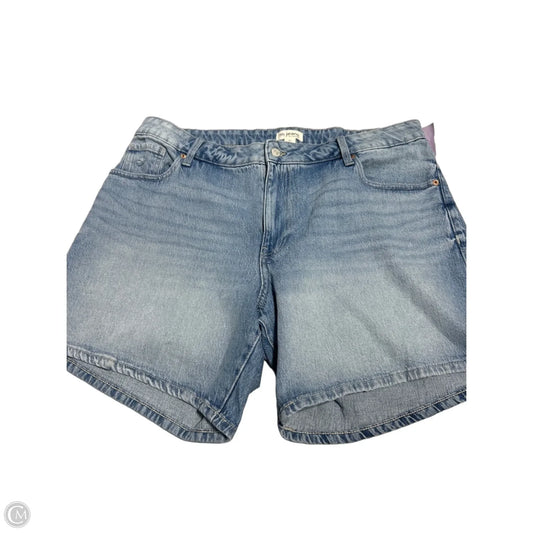 Shorts By Maurices In Blue Denim, Size: 16