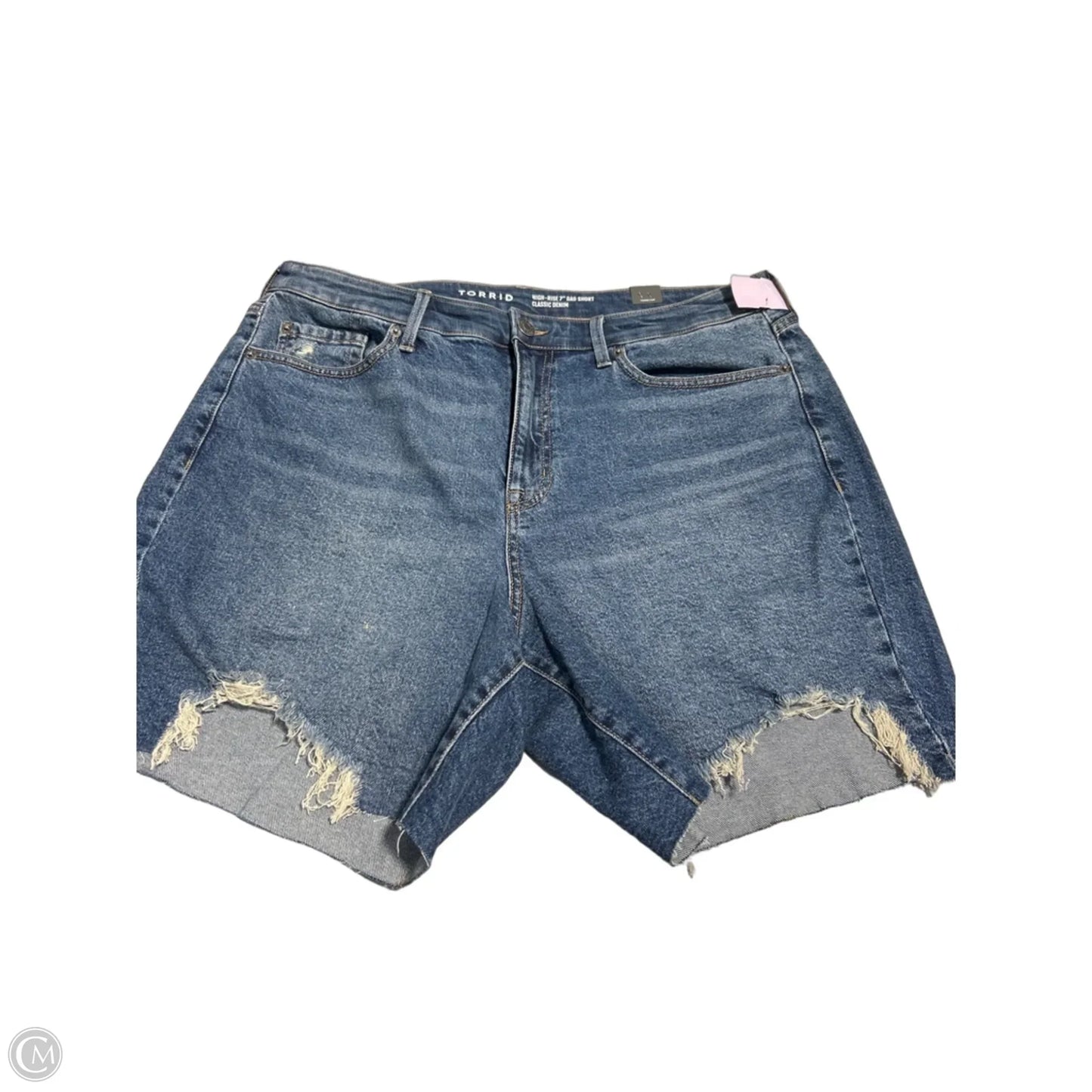 Shorts By Torrid In Blue Denim, Size: 16