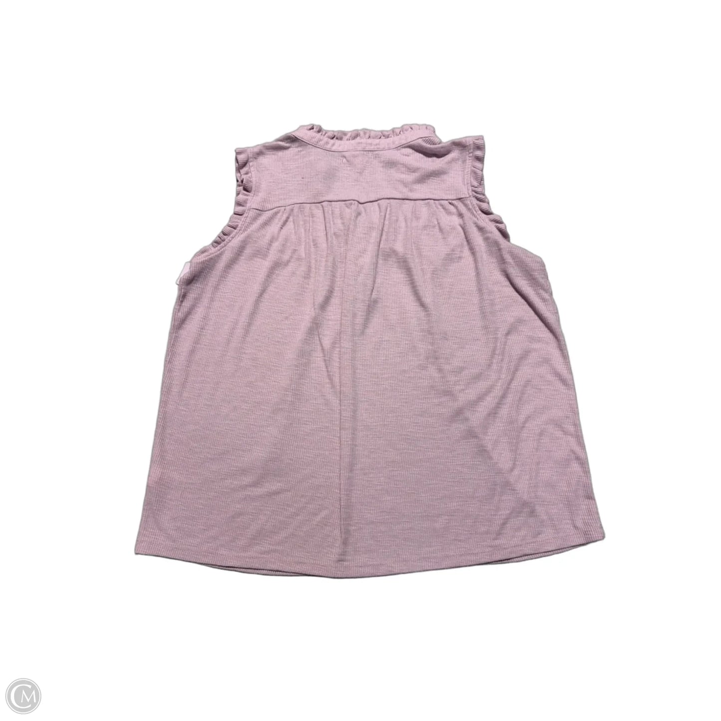 Top Sleeveless By Maurices In Purple, Size: L