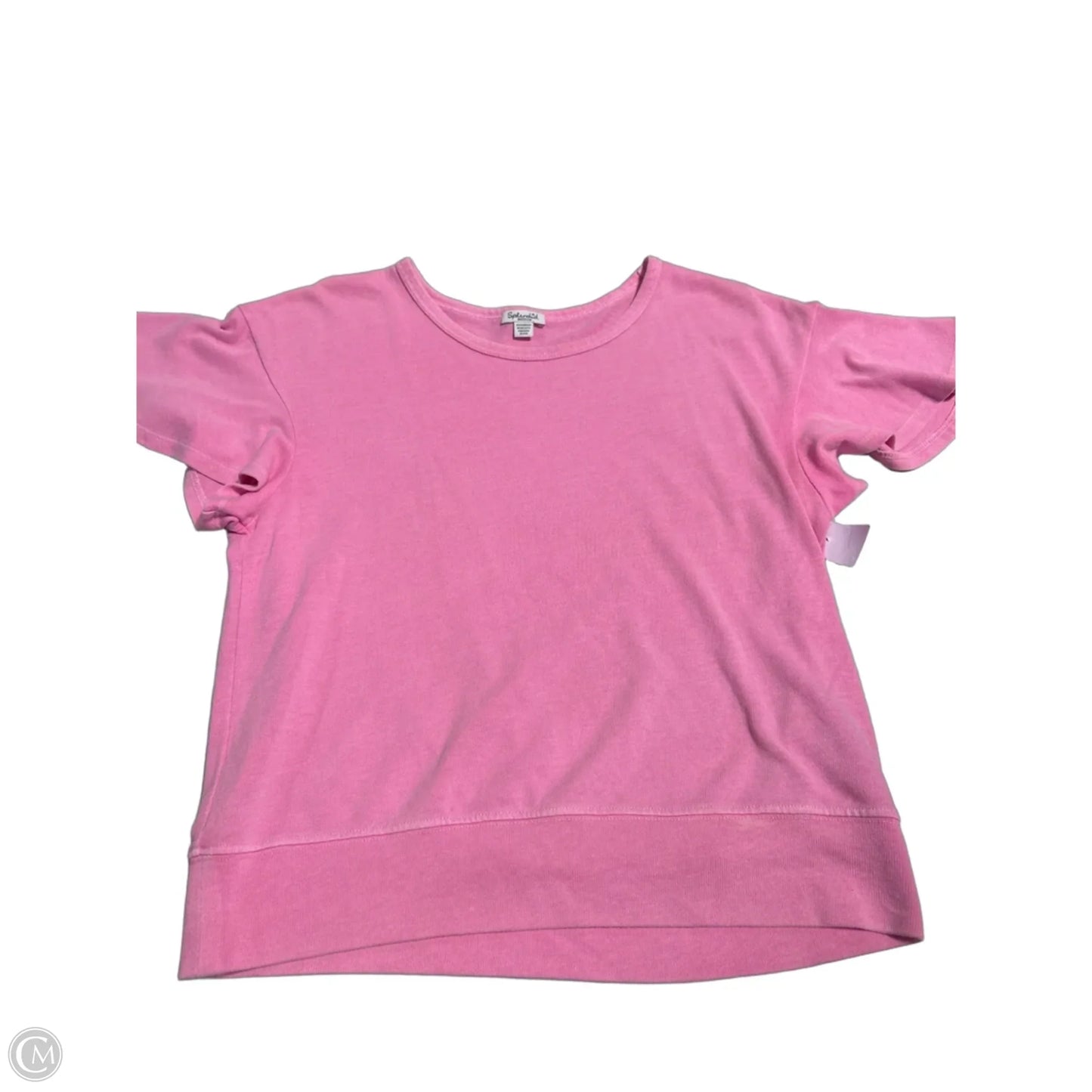 Top Short Sleeve By Splendid In Pink, Size: M