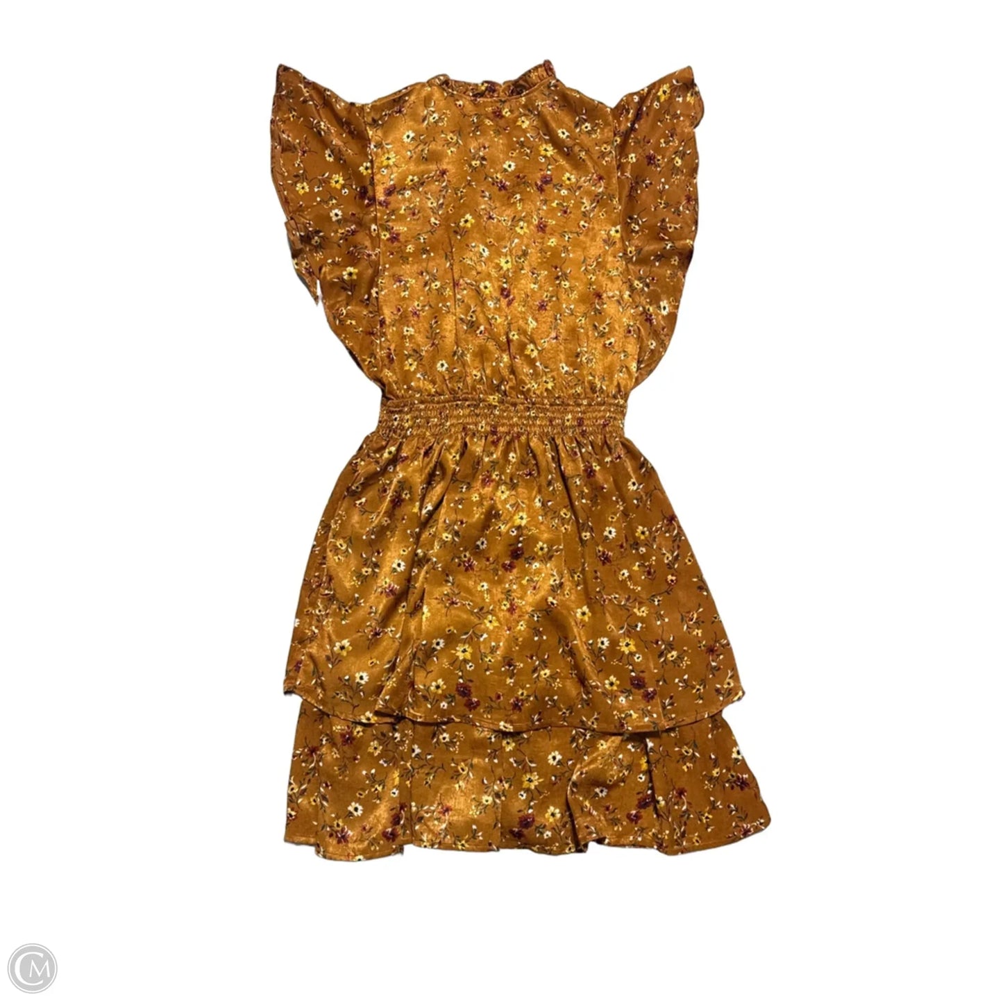 Dress Casual Short By Love Stitch In Brown, Size: S