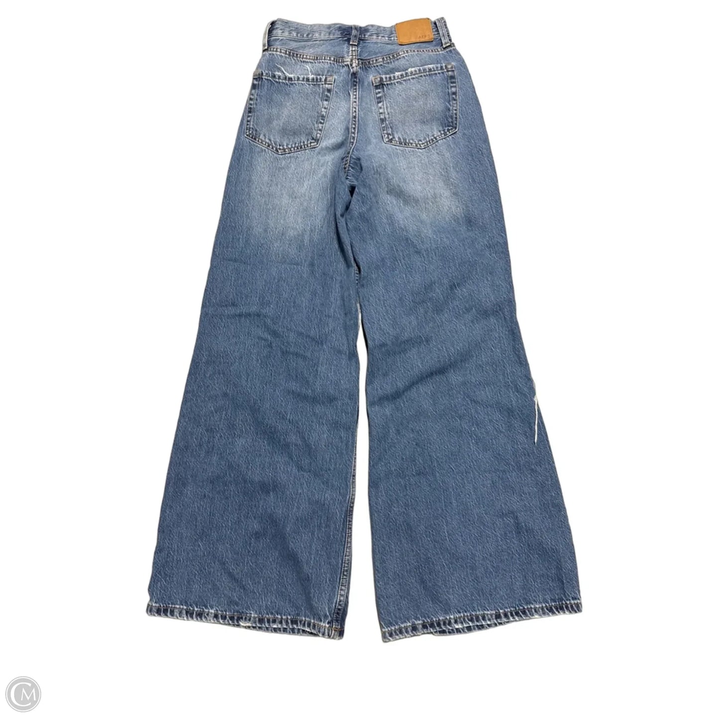 Jeans Wide Leg By Aeropostale In Blue Denim, Size: 4
