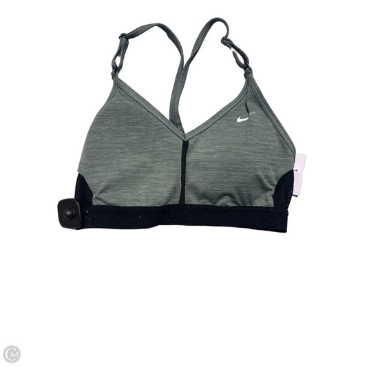 Athletic Bra By Nike In Grey, Size: M