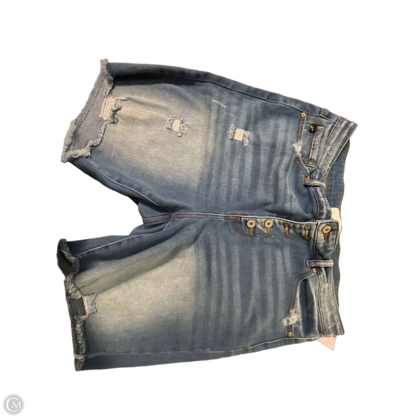 Shorts By Kancan In Blue Denim, Size: 18