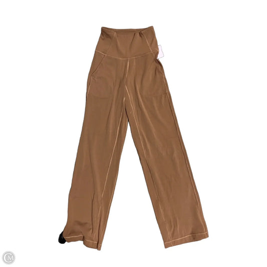 Athletic Pants By Lululemon In Brown, Size: 0