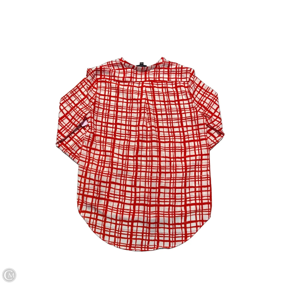 Top Long Sleeve By Lumiere In Orange, Size: L