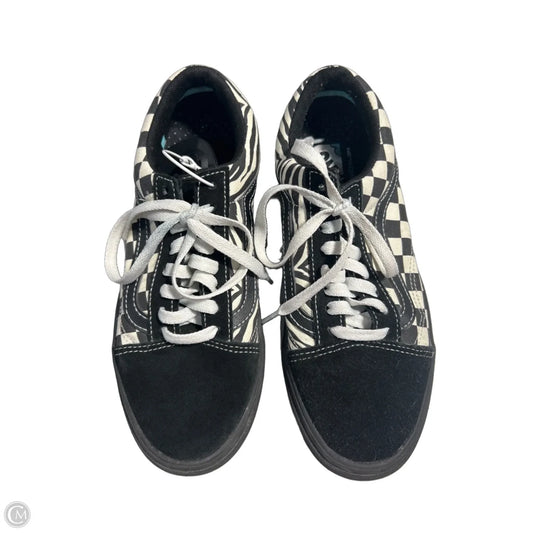 Shoes Sneakers By Vans In Black, Size: 8