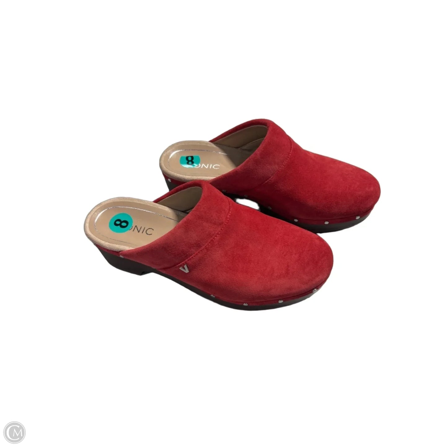 Shoes Heels Wedge By Vionic In Red, Size: 8
