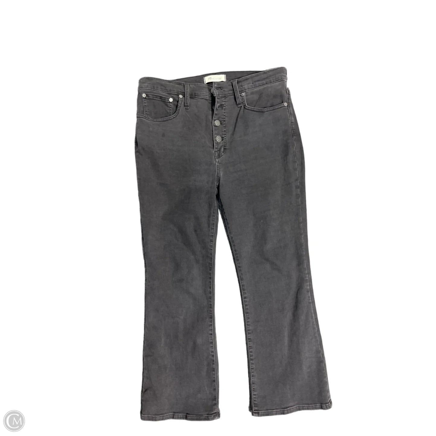 Jeans Boot Cut By Madewell In Black, Size: 12