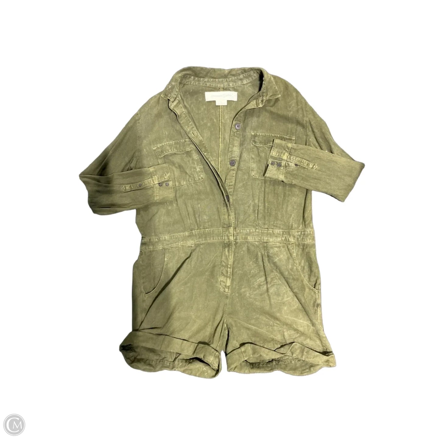 Romper By Treasure And Bond In Green, Size: L
