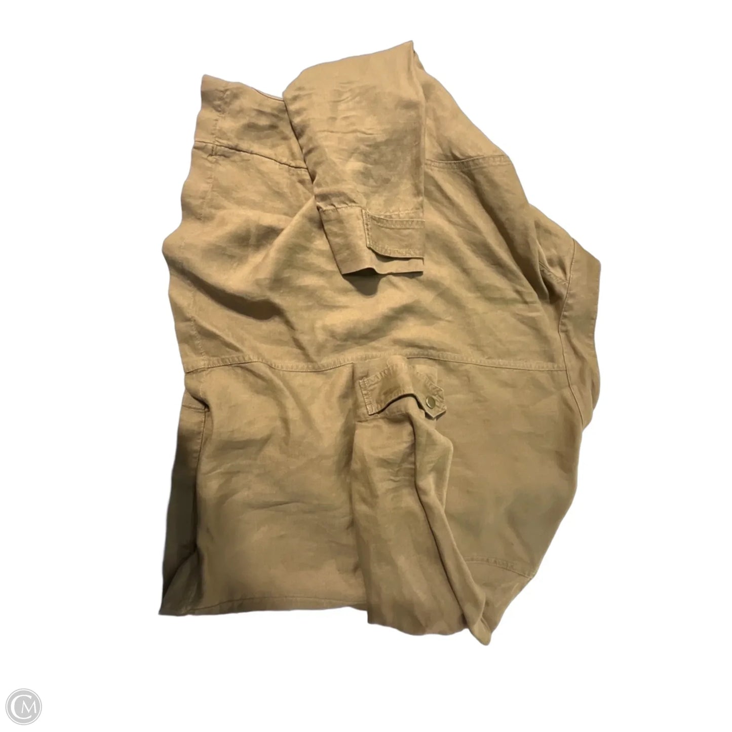 Top Long Sleeve By Nicole Miller In Brown, Size: M